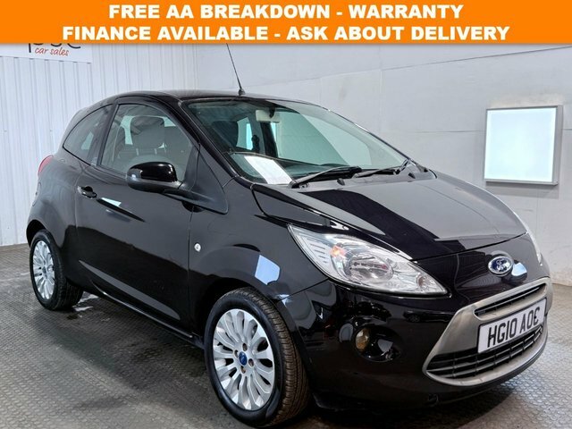 Ford KA 2010 1.2 Zetec Hatchback Euro 4 Black