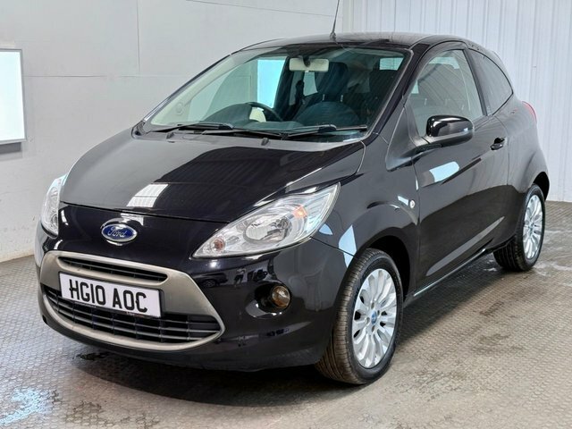 Ford KA 2010 1.2 Zetec Hatchback Euro 4 Black #3