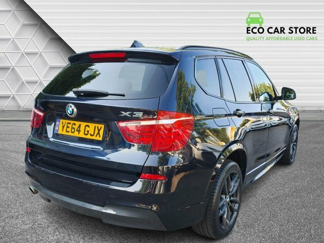 BMW X3 2.0 20D M Sport Suv Xdrive Euro 6 Black #3