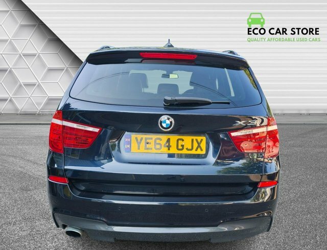 BMW X3 2.0 20D M Sport Suv Xdrive Euro 6 Black #4