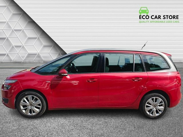 Citroen Grand C4 Picasso 1.6 Bluehdi Vtr Mpv Eat6 Euro 6 S S Red #6