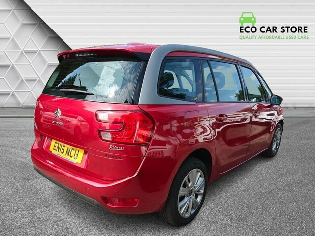 Citroen Grand C4 Picasso 1.6 Bluehdi Vtr Mpv Eat6 Euro 6 S S Red #3