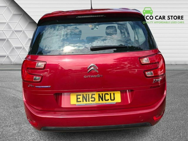 Citroen Grand C4 Picasso 1.6 Bluehdi Vtr Mpv Eat6 Euro 6 S S Red #4