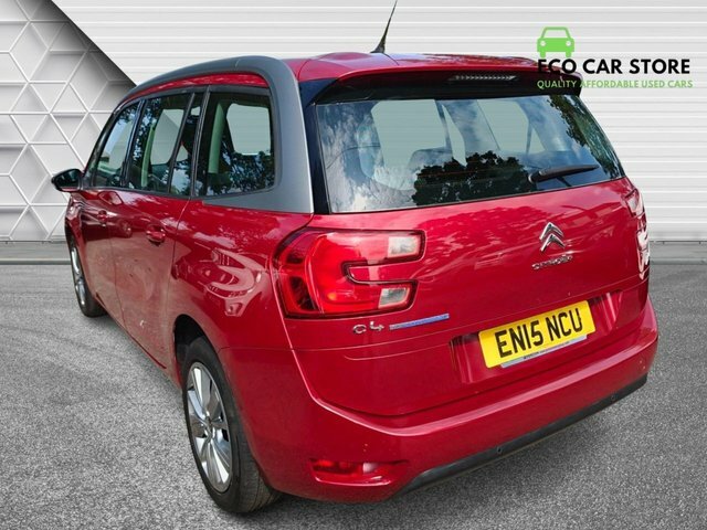 Citroen Grand C4 Picasso 1.6 Bluehdi Vtr Mpv Eat6 Euro 6 S S Red #5