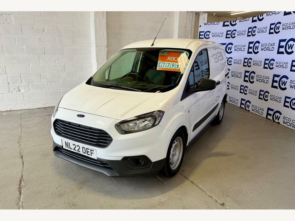 Ford Transit Courier 1.0 Ecoboost Leader L1 Euro 6 S S White #4