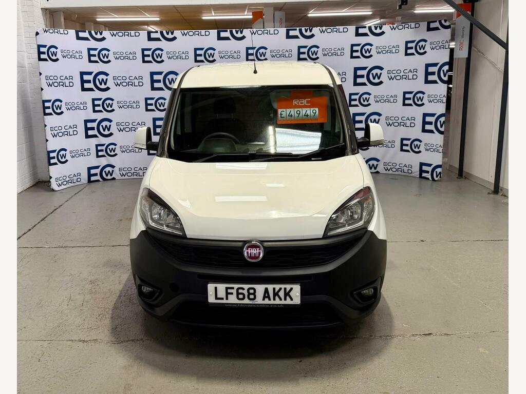 Fiat Doblo 1.3 Multijetii Sx L1 H1 Euro 6 White