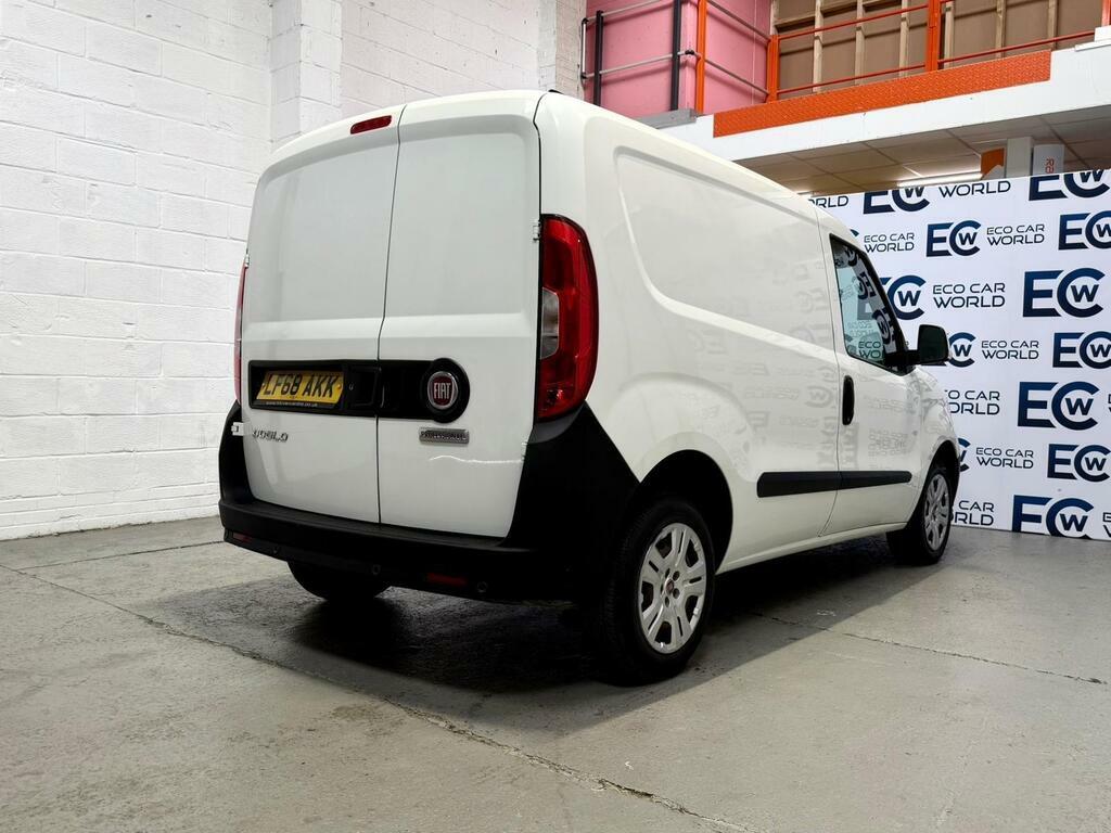 Fiat Doblo 1.3 Multijetii Sx L1 H1 Euro 6 White #5