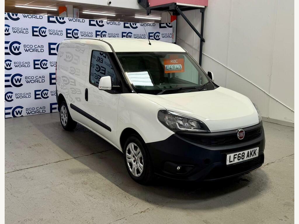 Fiat Doblo 1.3 Multijetii Sx L1 H1 Euro 6 White #3