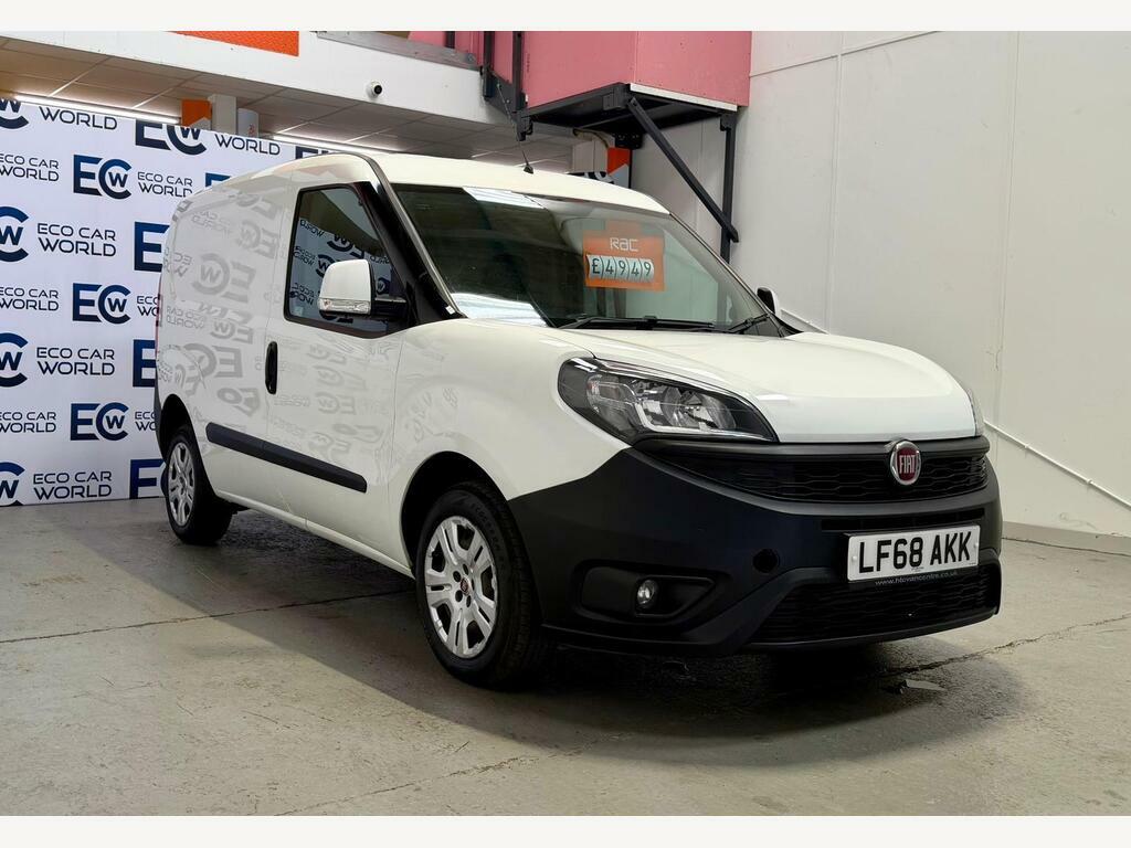 Fiat Doblo 1.3 Multijetii Sx L1 H1 Euro 6 White #4