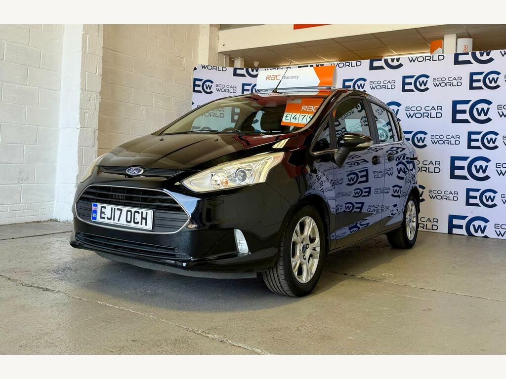 Ford B-Max 1.0T Ecoboost Zetec Navigator Euro 6 Black