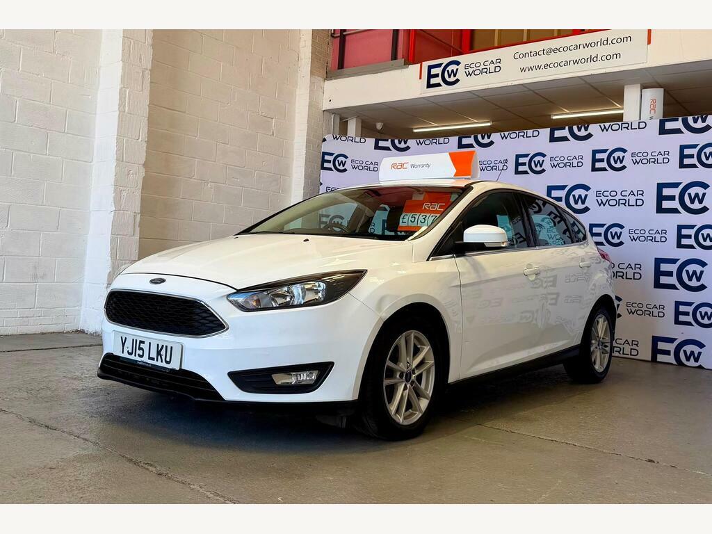Ford Focus 1.0T Ecoboost Zetec Euro 6 S S White #3
