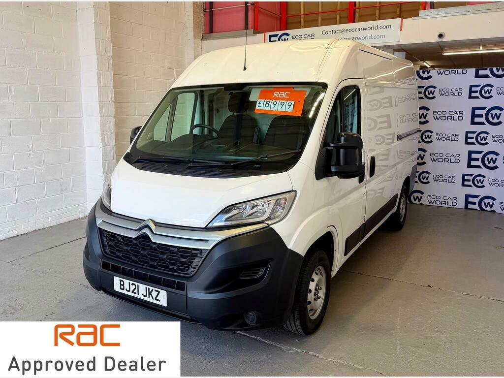 Citroen Relay 2.2 Bluehdi 35 Enterprise L2 High Roof Euro 6 S S White