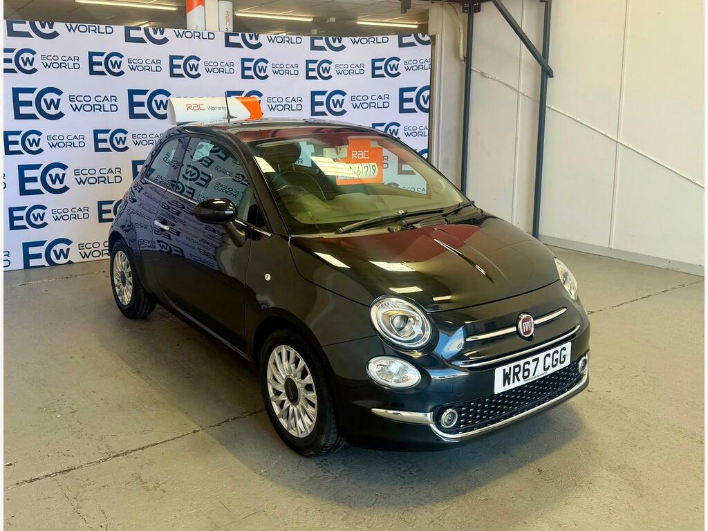 Fiat 500 1.2 Lounge Euro 6 S S Black #2