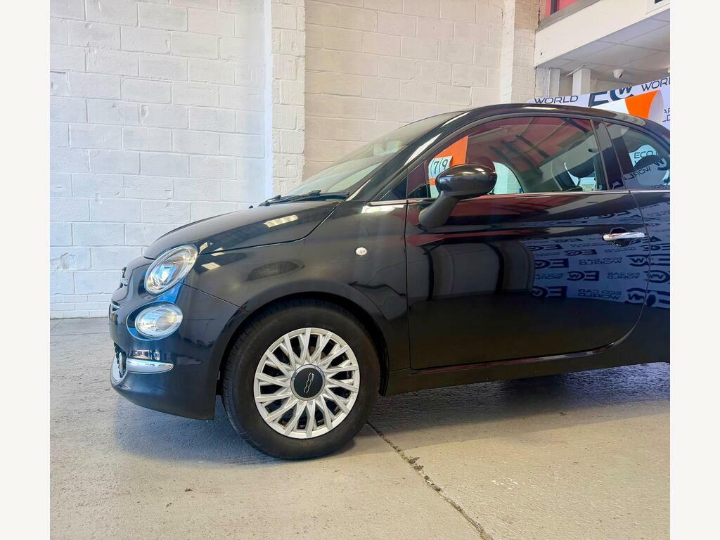 Fiat 500 1.2 Lounge Euro 6 S S Black #6