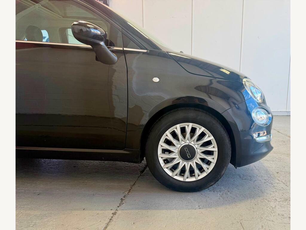 Fiat 500 1.2 Lounge Euro 6 S S Black #4