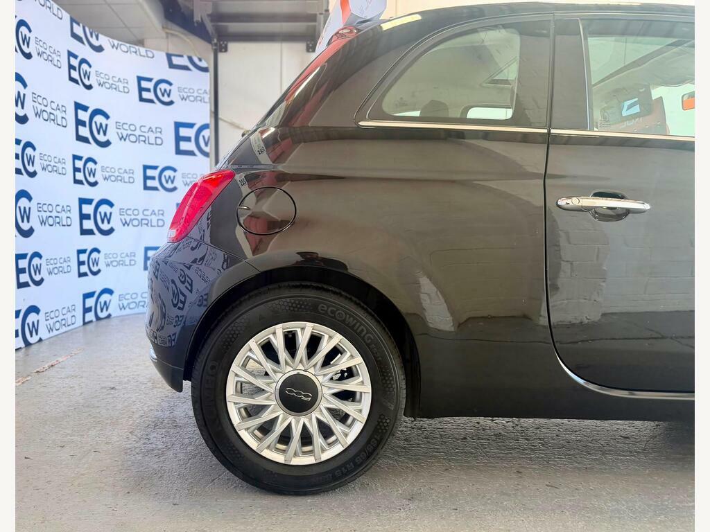 Fiat 500 1.2 Lounge Euro 6 S S Black #5