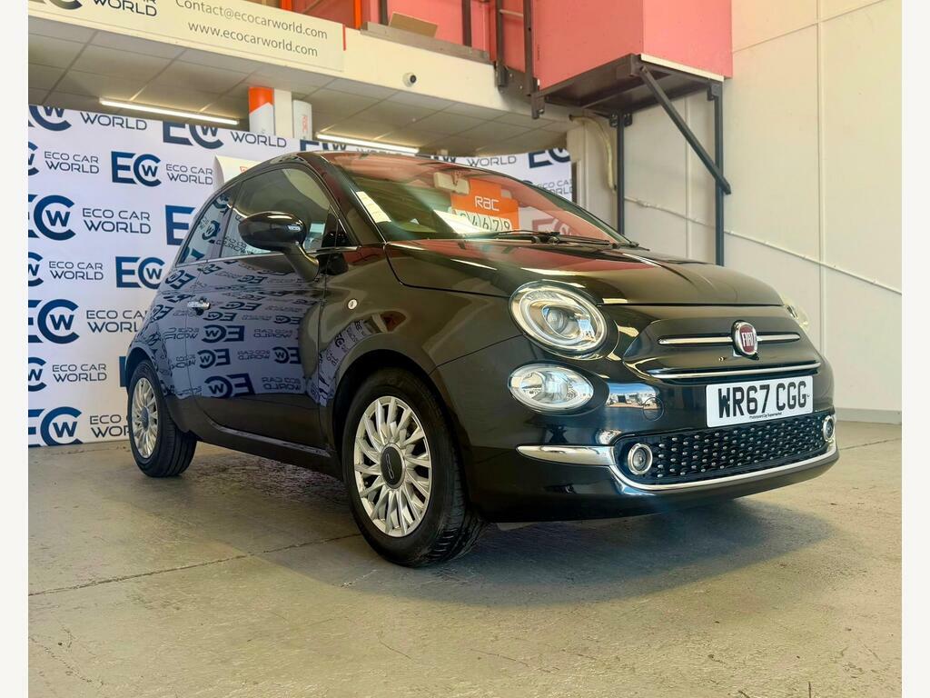 Fiat 500 1.2 Lounge Euro 6 S S Black #3