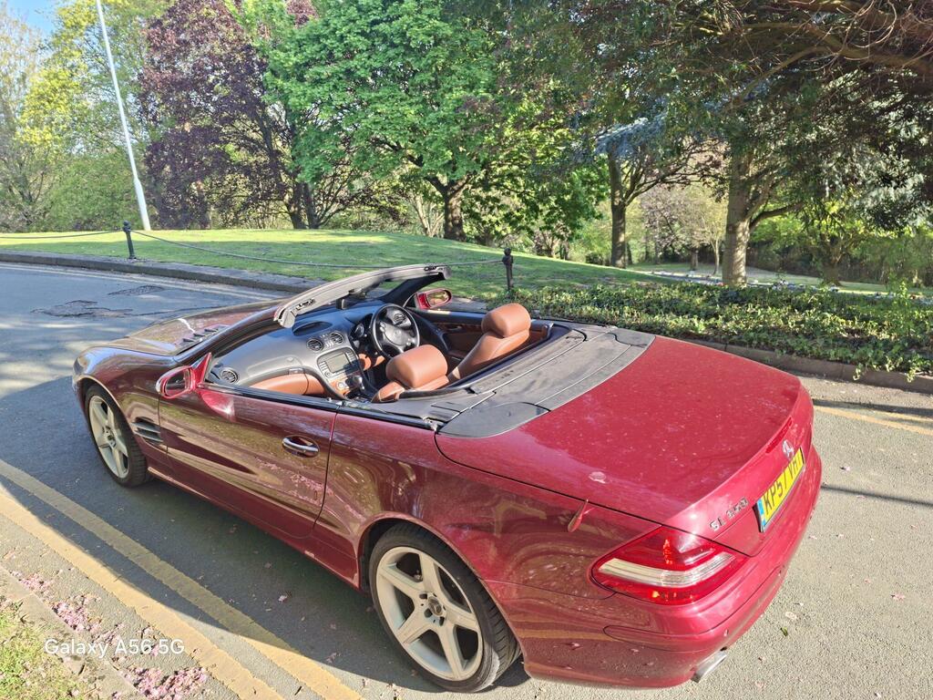 Mercedes-Benz SL Class Convertible 5.4 Sl55 Amg 200707 Blue #7