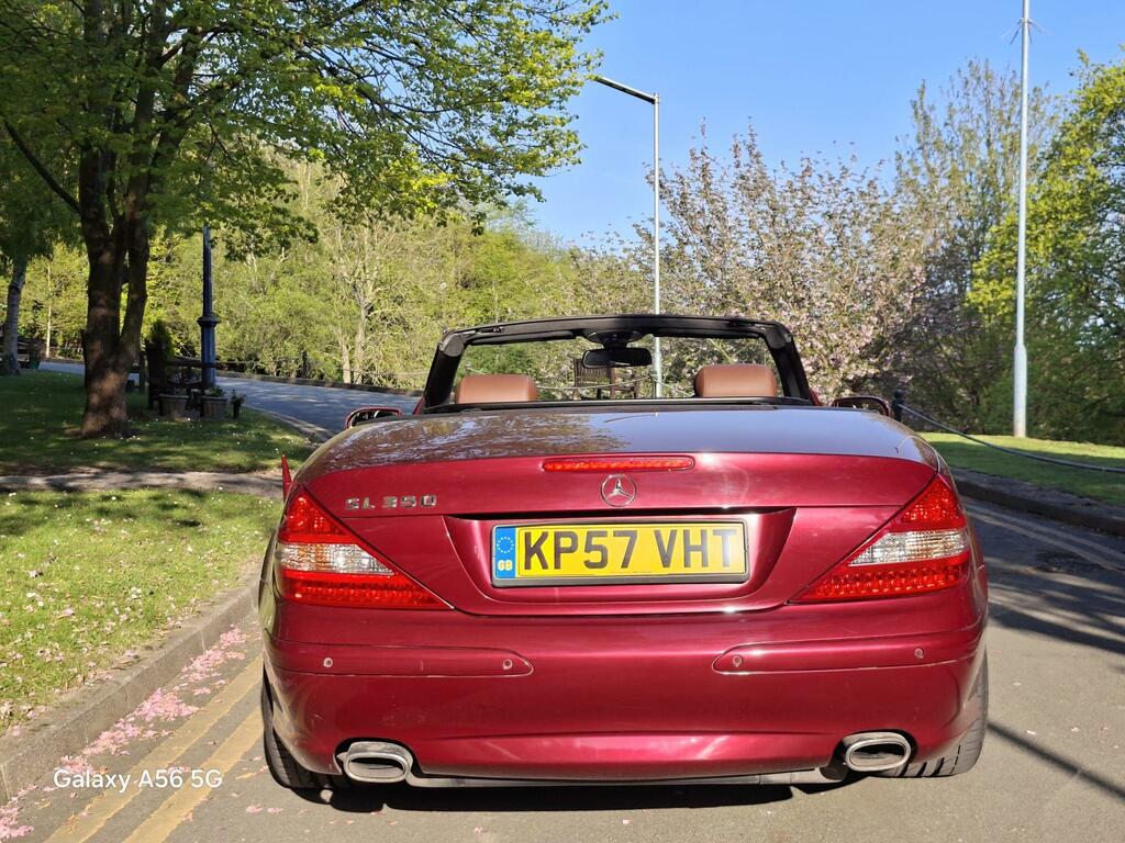 Mercedes-Benz SL Class Convertible 5.4 Sl55 Amg 200707 Blue #8