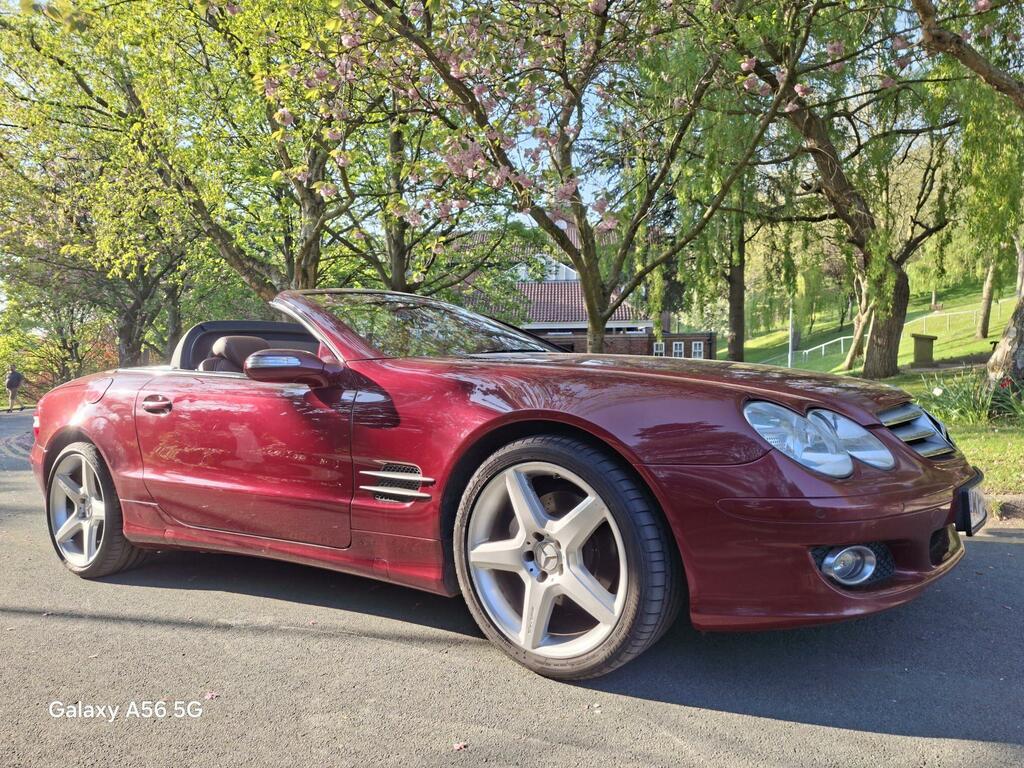Mercedes-Benz SL Class Convertible 5.4 Sl55 Amg 200707 Blue #18