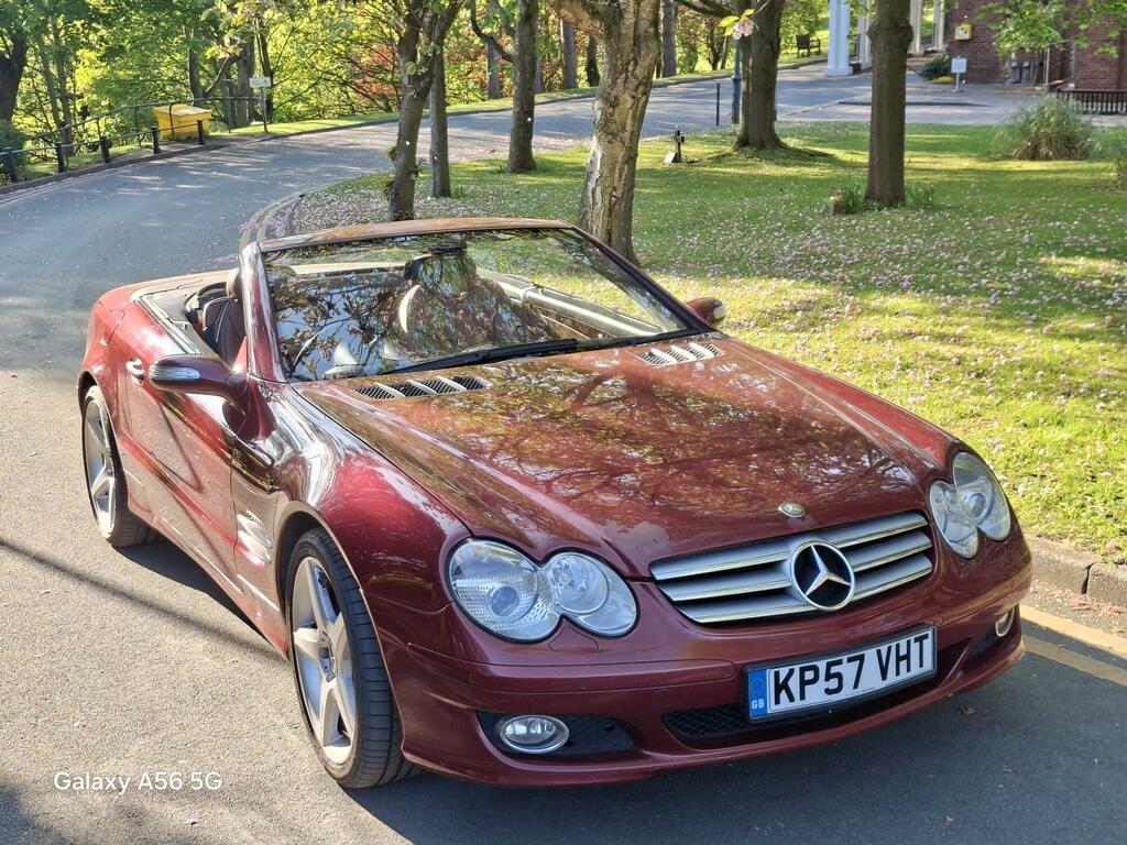 Mercedes-Benz SL Class Convertible 5.4 Sl55 Amg 200707 Blue #21