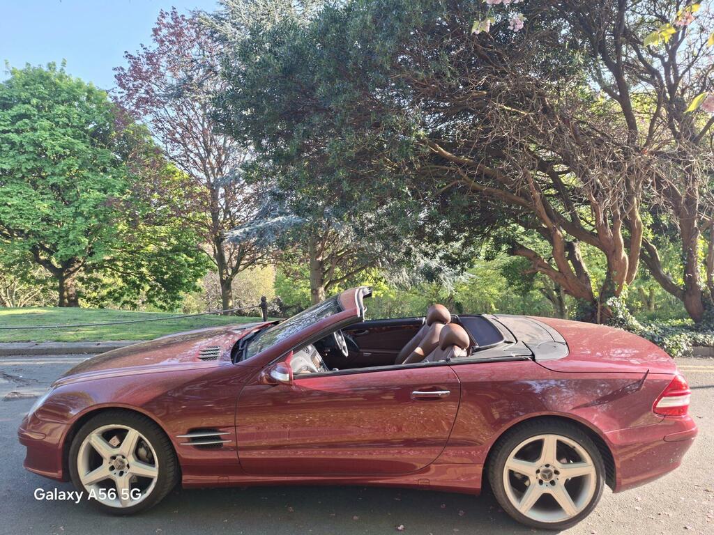 Mercedes-Benz SL Class Convertible 5.4 Sl55 Amg 200707 Blue #25