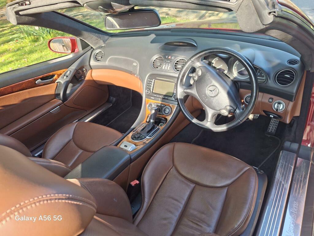 Mercedes-Benz SL Class 3.5 Sl350 7G-tronic Red #3