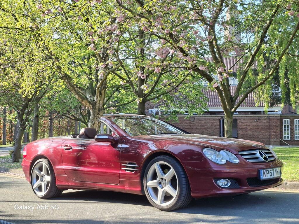 Mercedes-Benz SL Class 3.5 Sl350 7G-tronic Red #5