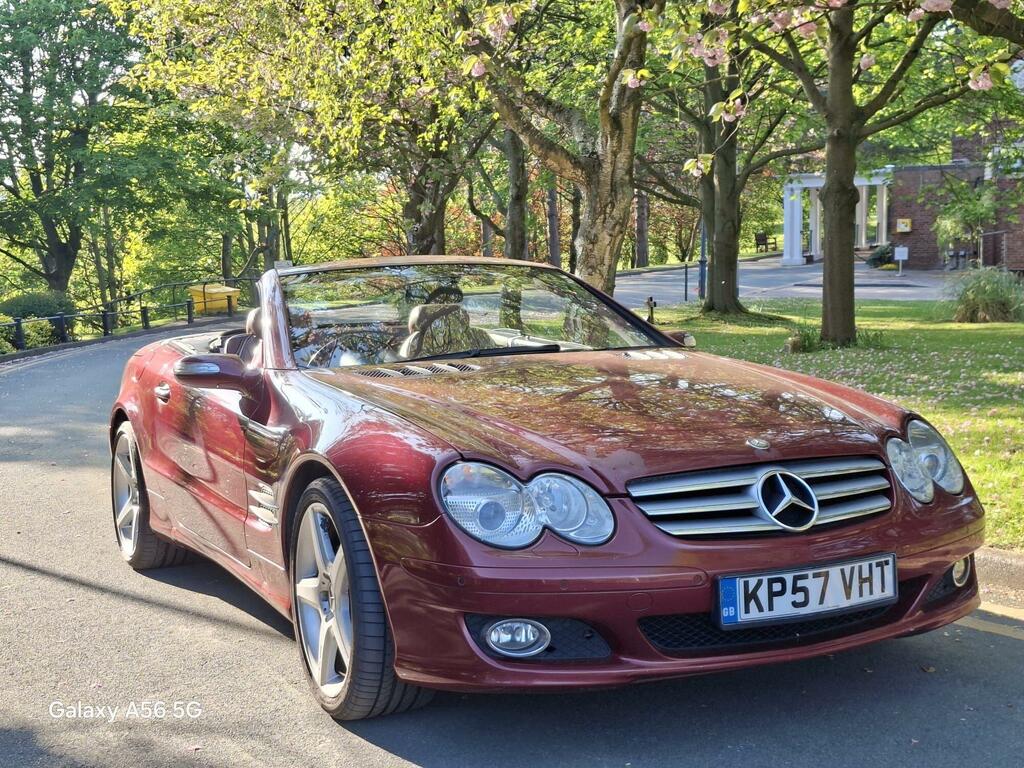 Mercedes-Benz SL Class Convertible 5.4 Sl55 Amg 200707 Blue #20