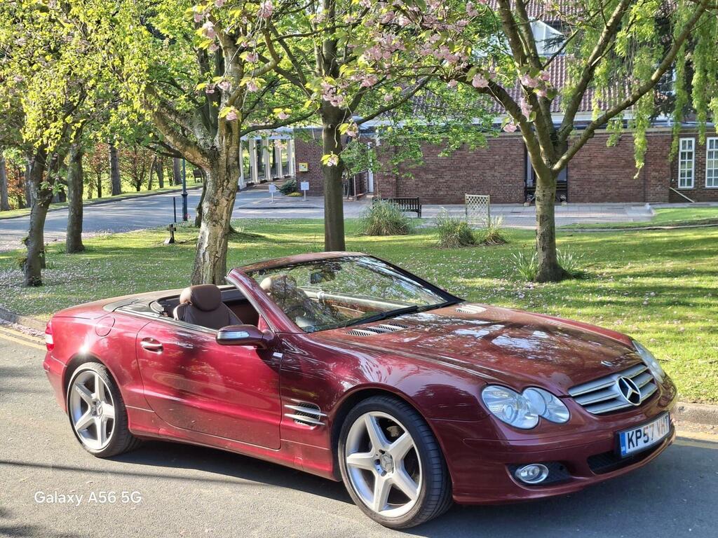 Mercedes-Benz SL Class Convertible 5.4 Sl55 Amg 200707 Blue #17