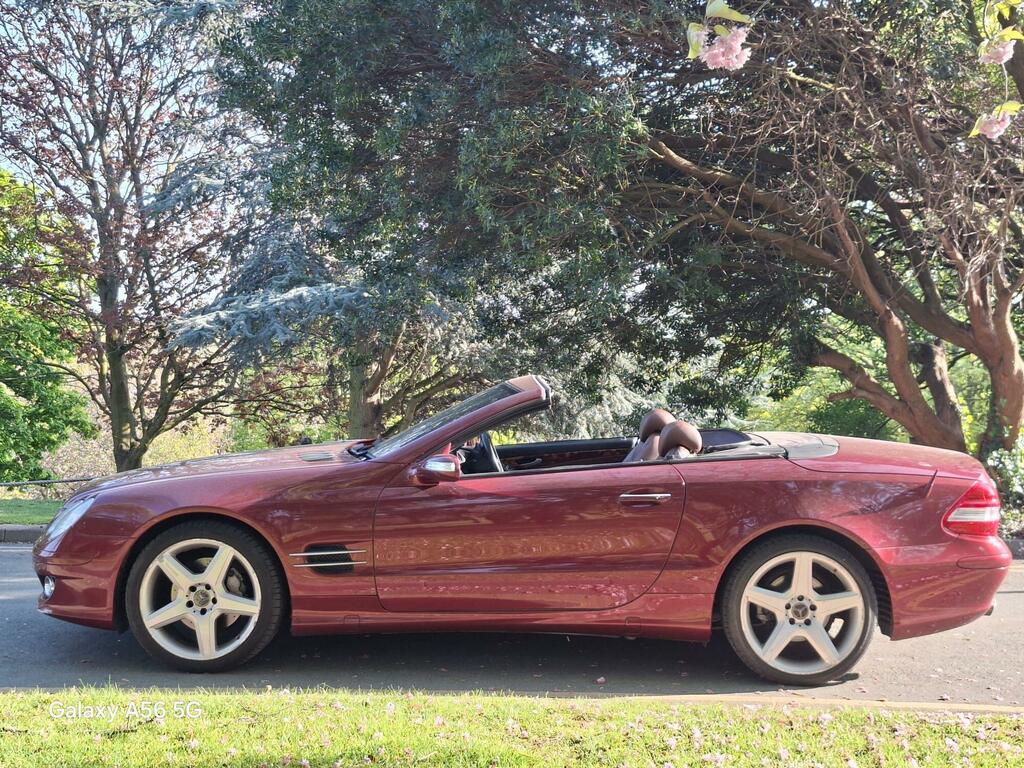 Mercedes-Benz SL Class Convertible 5.4 Sl55 Amg 200707 Blue #24