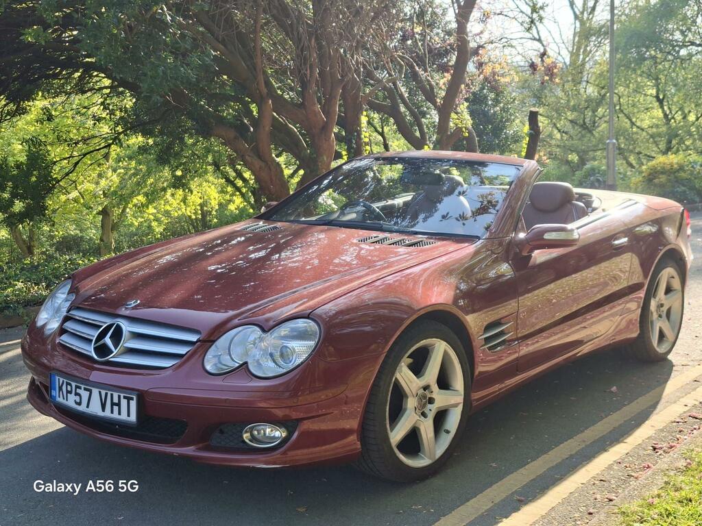 Mercedes-Benz SL Class Convertible 5.4 Sl55 Amg 200707 Blue #22