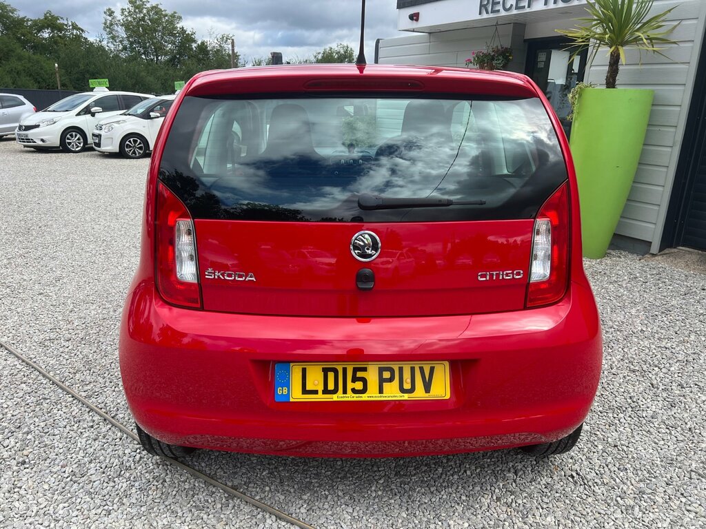 Skoda Citigo 1.0 Mpi Elegance Hatchback Asg Euro 5 Red #3