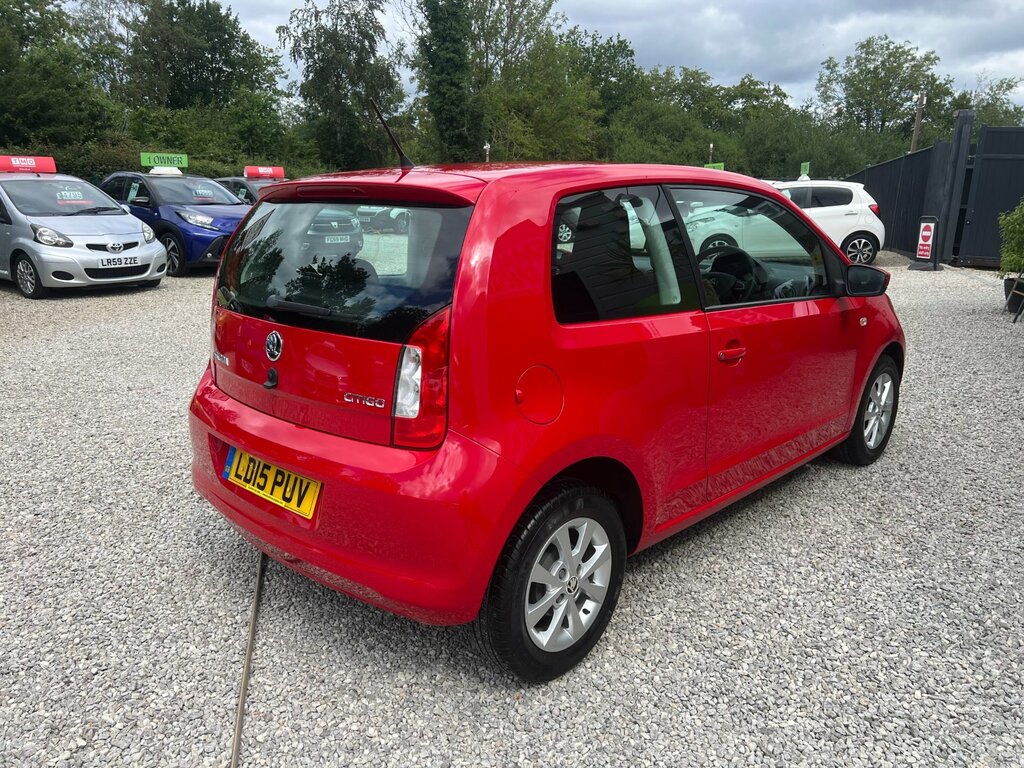 Skoda Citigo 1.0 Mpi Elegance Hatchback Asg Euro 5 Red