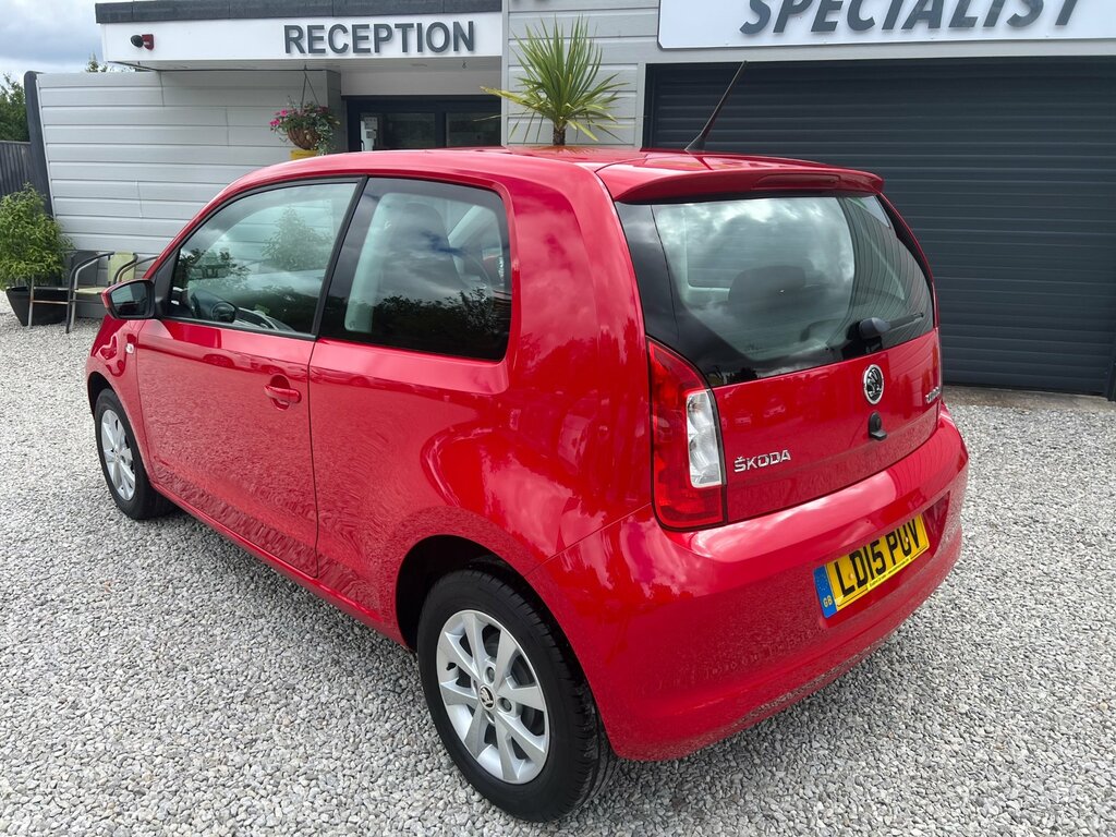 Skoda Citigo 1.0 Mpi Elegance Hatchback Asg Euro 5 Red #2