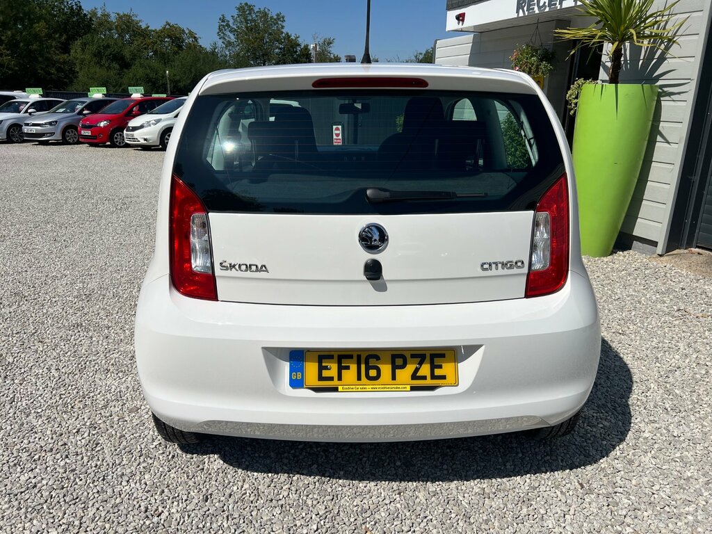 Skoda Citigo 1.0 Mpi Se Hatchback Euro 6 60 White #3