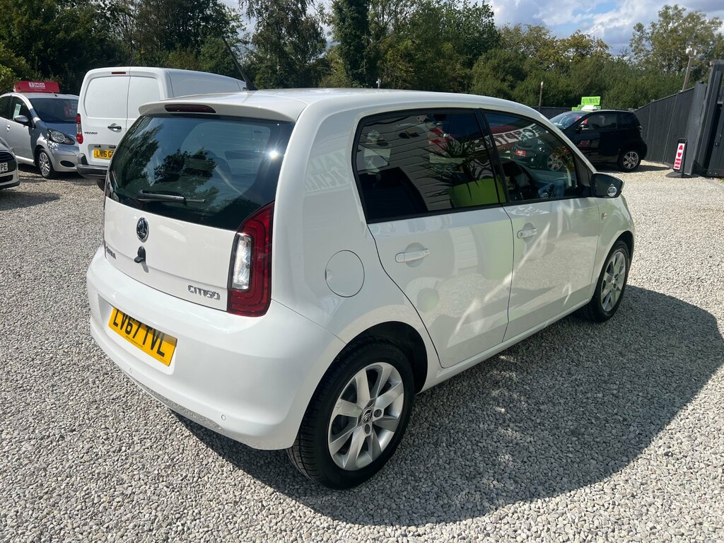 Skoda Citigo 1.0 Mpi Se L Hatchback Asg Euro 6 75 P White