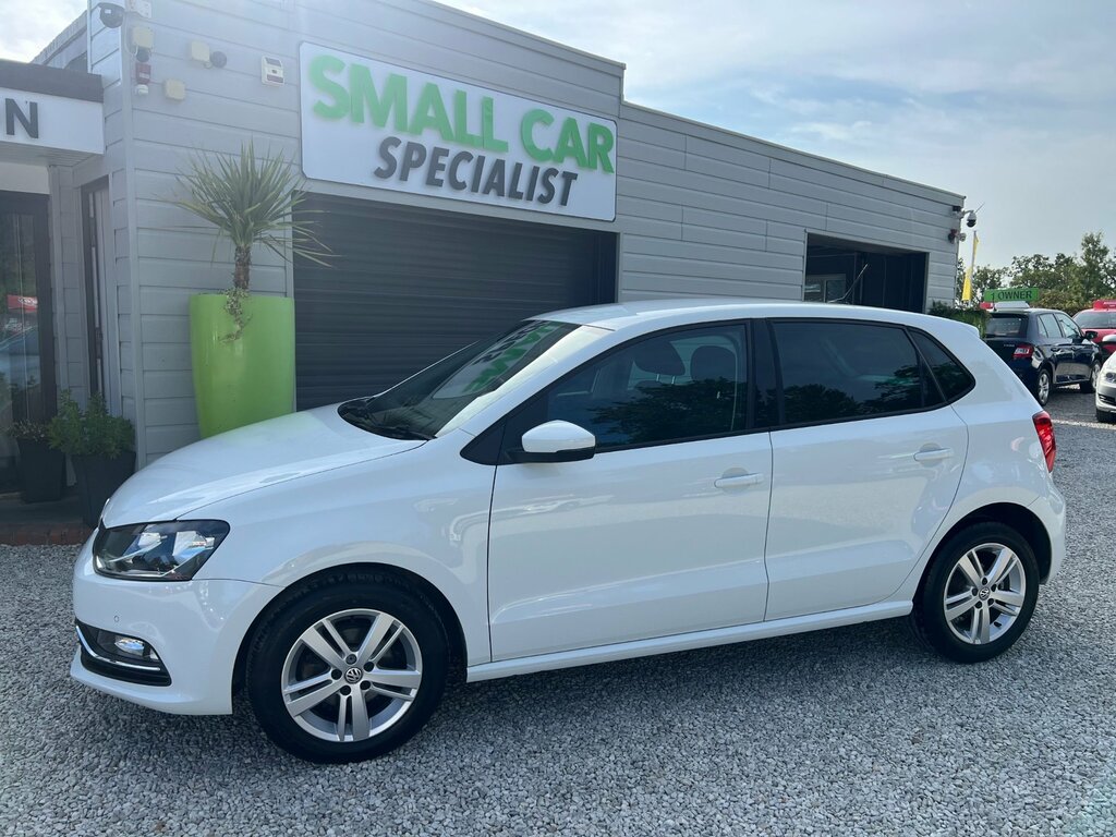 Volkswagen Polo 1.2 Tsi Bluemotion Tech Match Hatchback FL66UDZ White #6