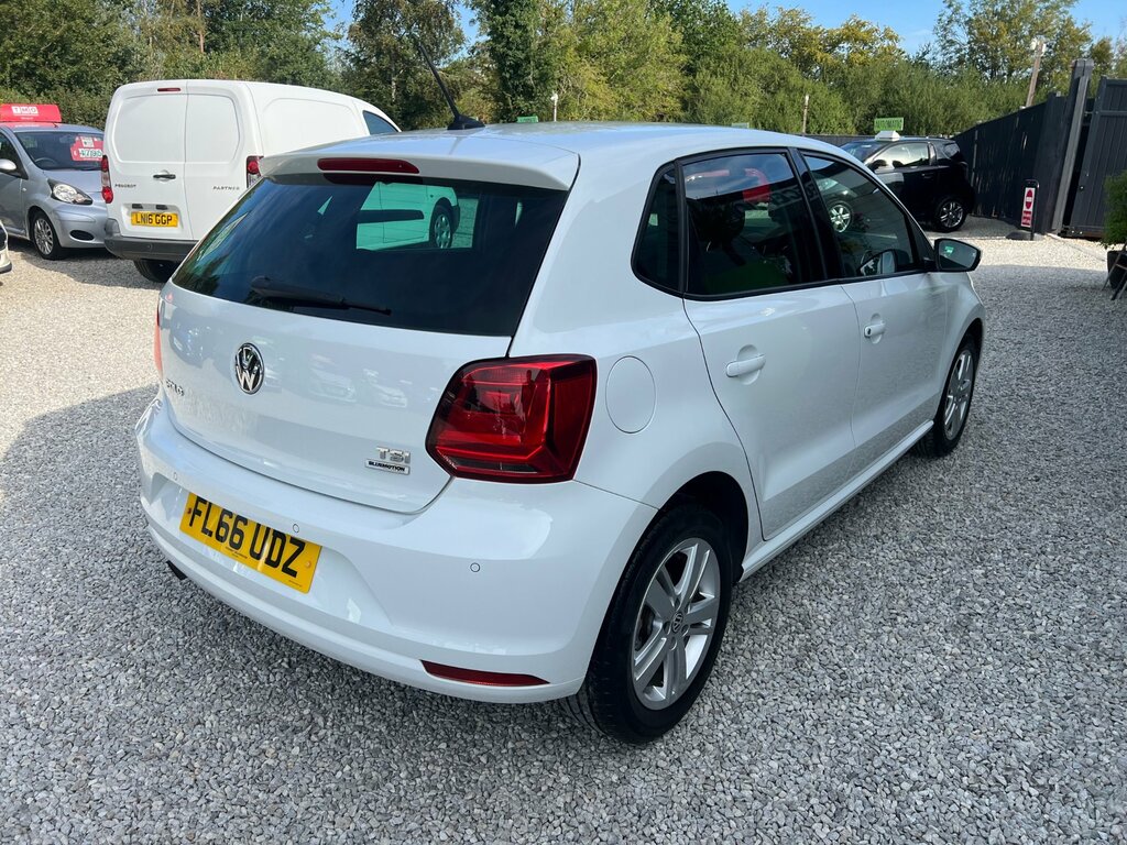 Volkswagen Polo 1.2 Tsi Bluemotion Tech Match Hatchback White