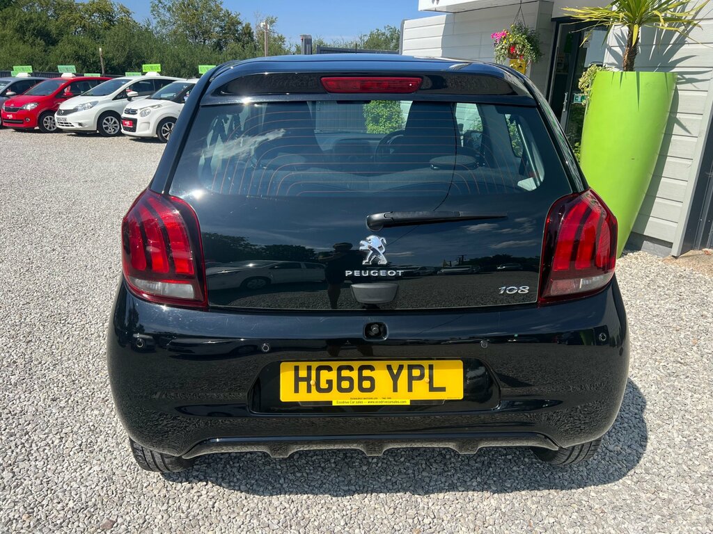 Peugeot 108 1.0 Access Hatchback Euro 6 68 Black #3