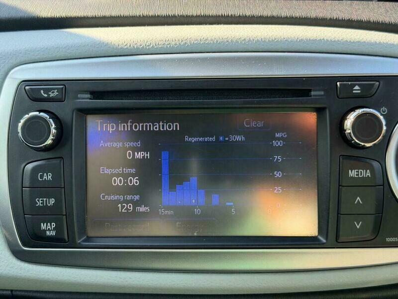 Toyota Yaris Vvt I Blue #11
