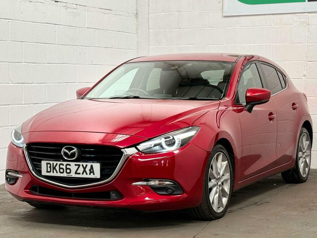 Mazda 3 2.0 Skyactiv-g Sport Nav Euro 5 Ss DK66ZXA Red #2