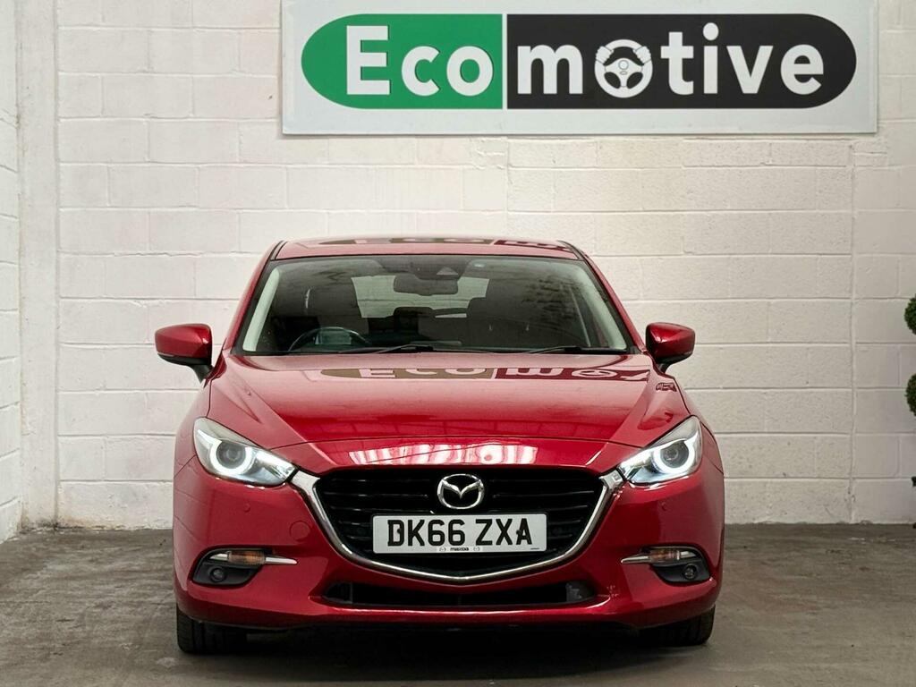 Mazda 3 2.0 Skyactiv-g Sport Nav Euro 5 Ss DK66ZXA Red #3