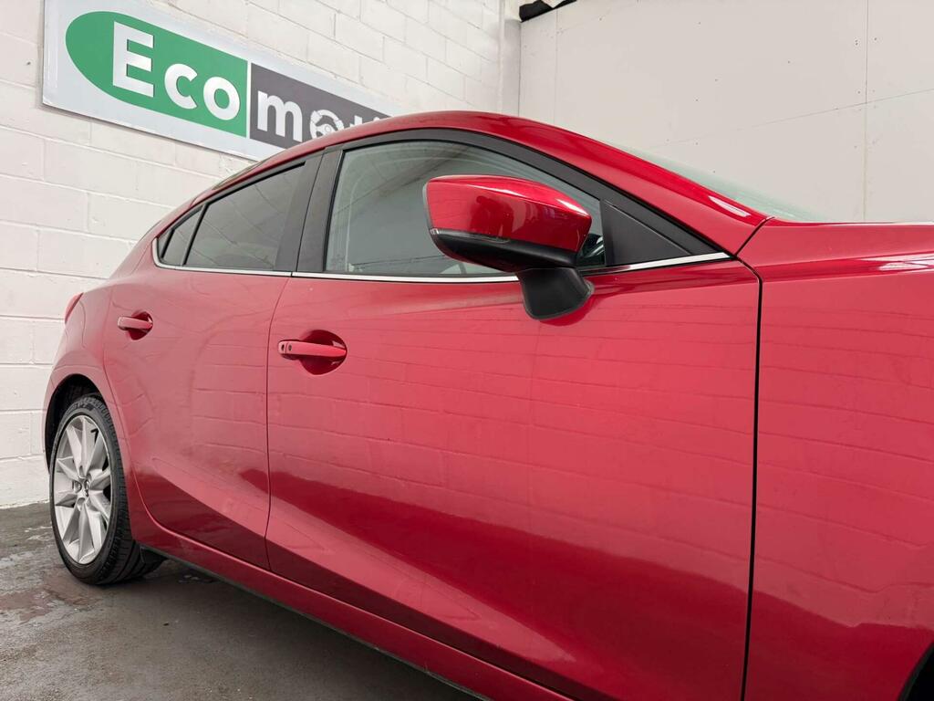 Mazda 3 2.0 Skyactiv-g Sport Nav Euro 5 Ss DK66ZXA Red #6