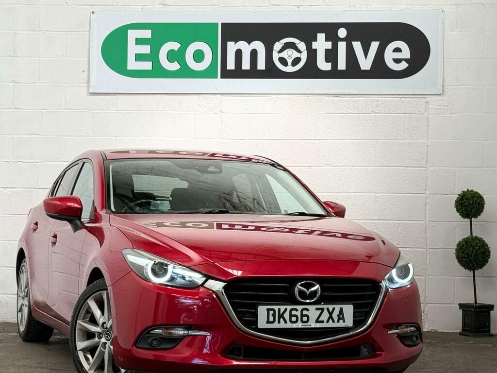 Mazda 3 2.0 Skyactiv-g Sport Nav Euro 5 Ss DK66ZXA Red #4