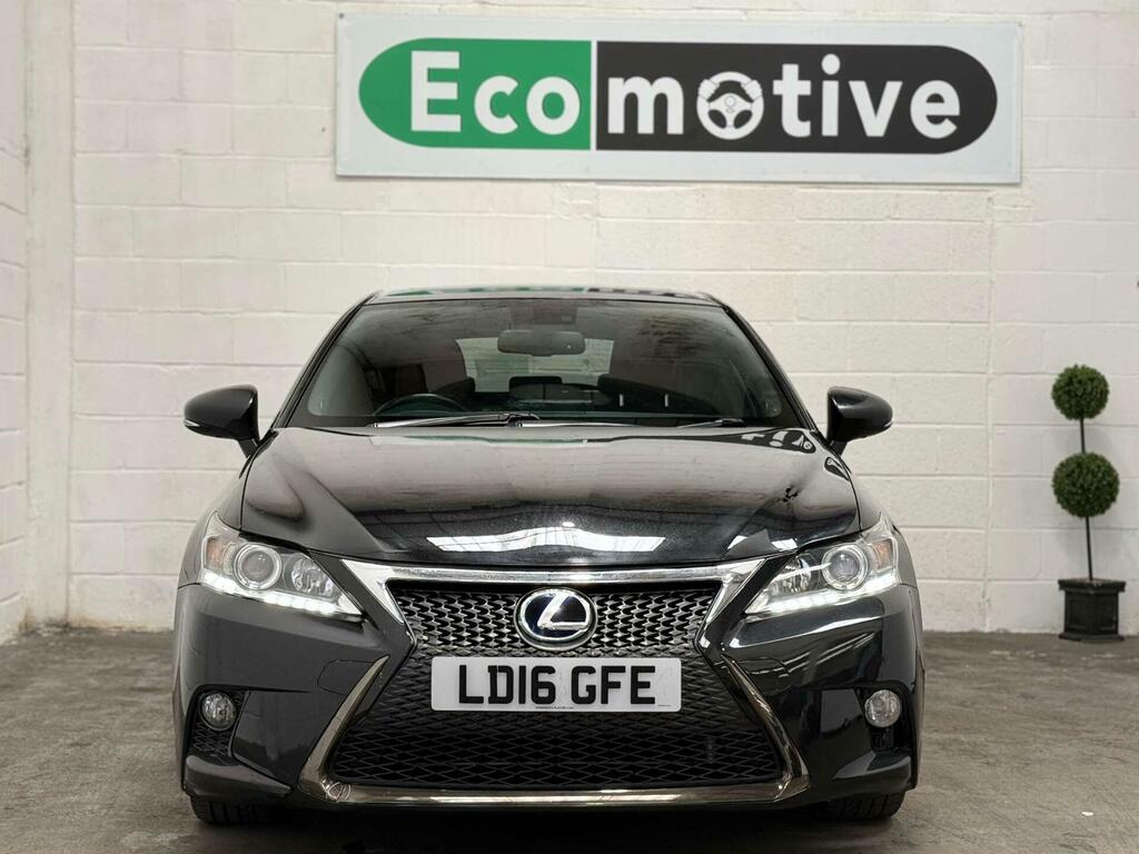 Lexus CT 1.8 200H F Sport Cvt Euro 6 Ss LD16GFE Black #5