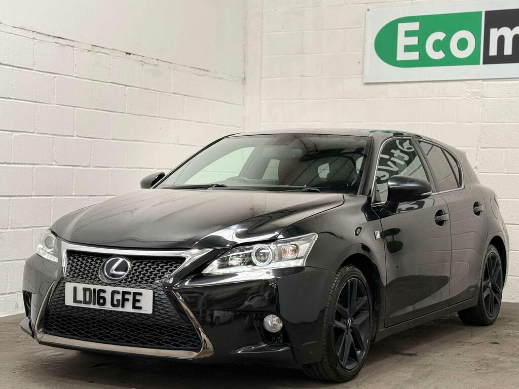 Lexus CT 1.8 200H F Sport Cvt Euro 6 Ss LD16GFE Black #6