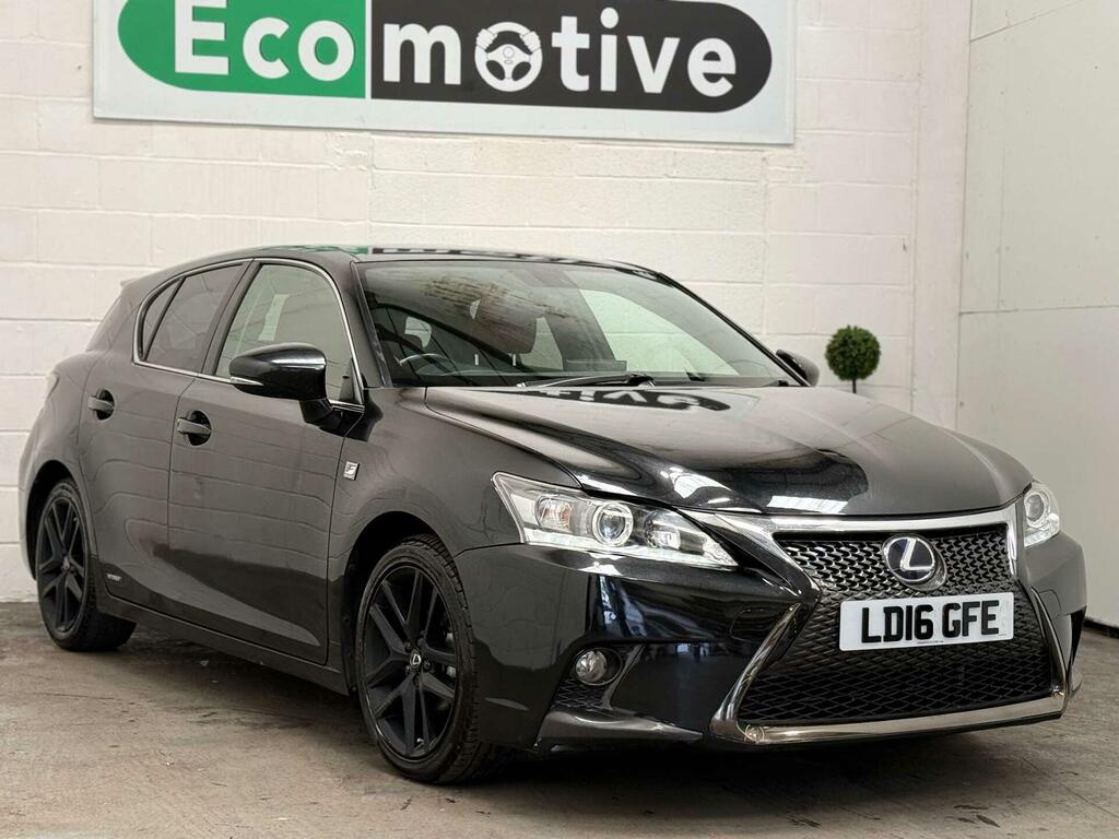 Lexus CT 1.8 200H F Sport Cvt Euro 6 Ss LD16GFE Black #3