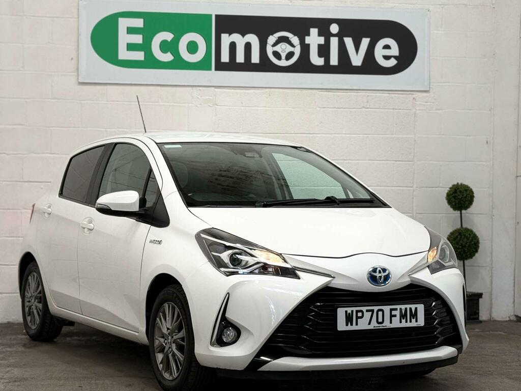 Toyota Yaris 1.5 Vvt-h Icon E-cvt Euro 6 Ss WP70FMM White #3