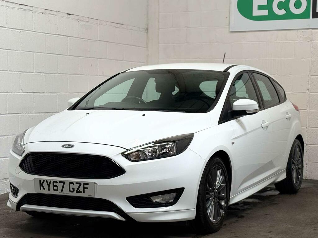 Ford Focus 1.0T Ecoboost St-line Euro 6 Ss KY67GZF White #4